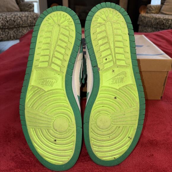 Size 12 - Jordan 1 Zoom Comfort Stadium Green OG BOX - Picture 7 of 11